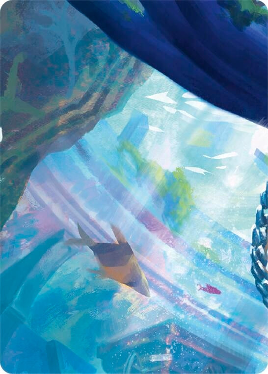 Image for Eye of Ophidia Art Card (Top Left) (ANQ) - Flesh and Blood TCG