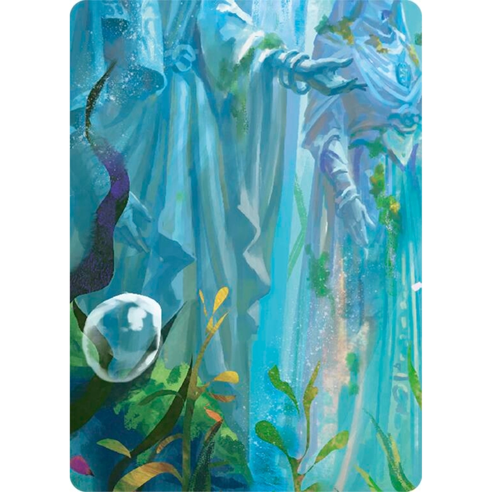Image for Eye of Ophidia Art Card (Bottom Left) (ANQ) - Flesh and Blood TCG