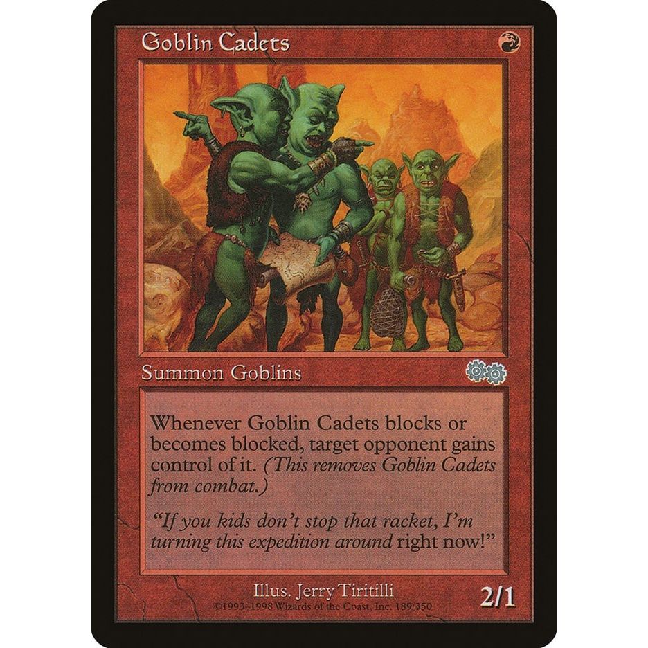 Image for Goblin Cadets (189) (USG) - Magic: The Gathering