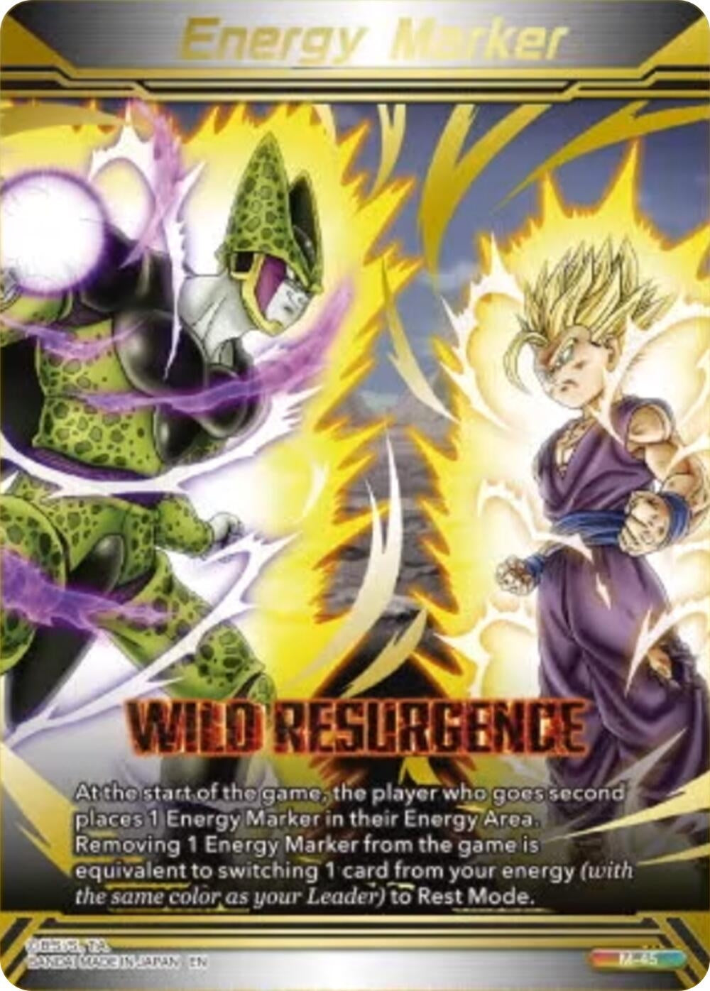 Image for Energy Marker - Wild Resurgence (M-45) (Gold-Stamped) (M-45) (BT30) - Dragon Ball Super: Masters