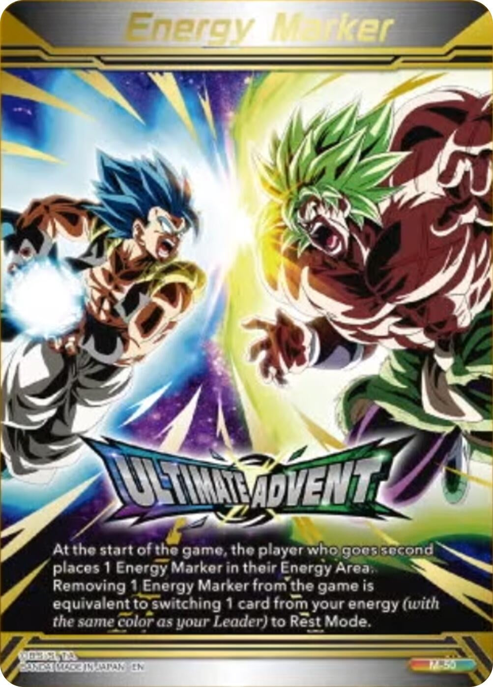 Image for Energy Marker - Ultimate Advent (M-50) (Gold-Stamped) (M-50) (BT30) - Dragon Ball Super: Masters