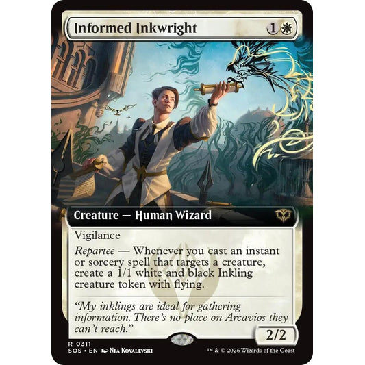 Informed Inkwright (Extended Art) (311) (SOS)