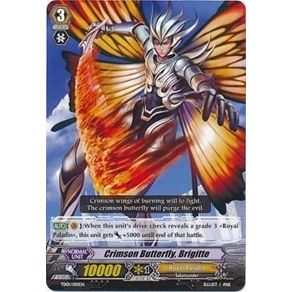 Image for Crimson Butterfly, Brigitte (Non-Holo) (TD01/001EN) (TD01) - Cardfight Vanguard
