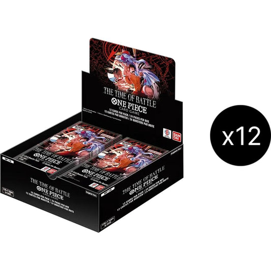 Image for The Time of Battle Booster Box Case - One Piece Card Game