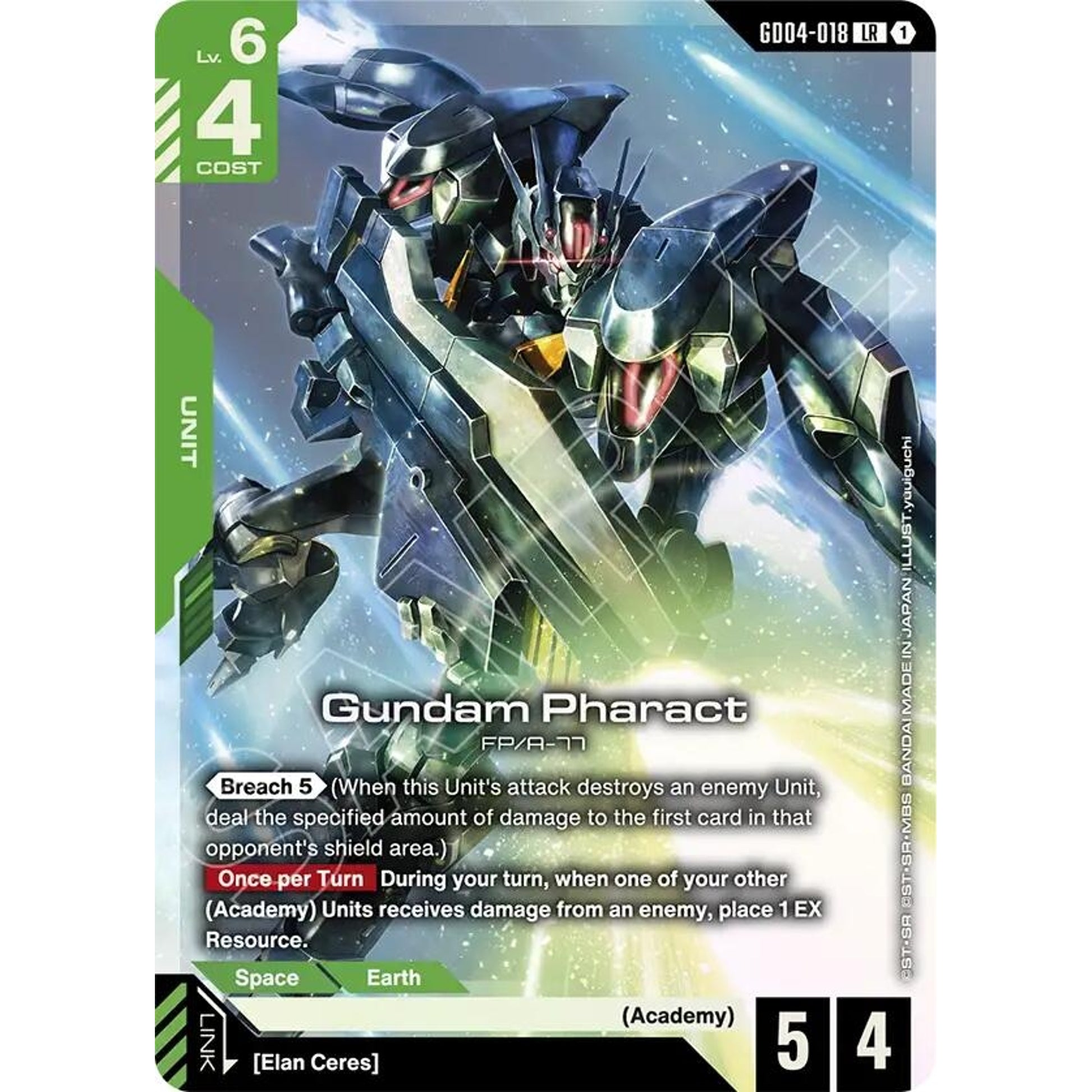 Image for Gundam Pharact (GD04-018) (GD04) - Gundam Card Game