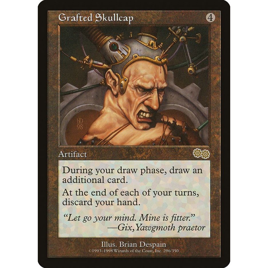 Image for Grafted Skullcap (296) (USG) - Magic: The Gathering