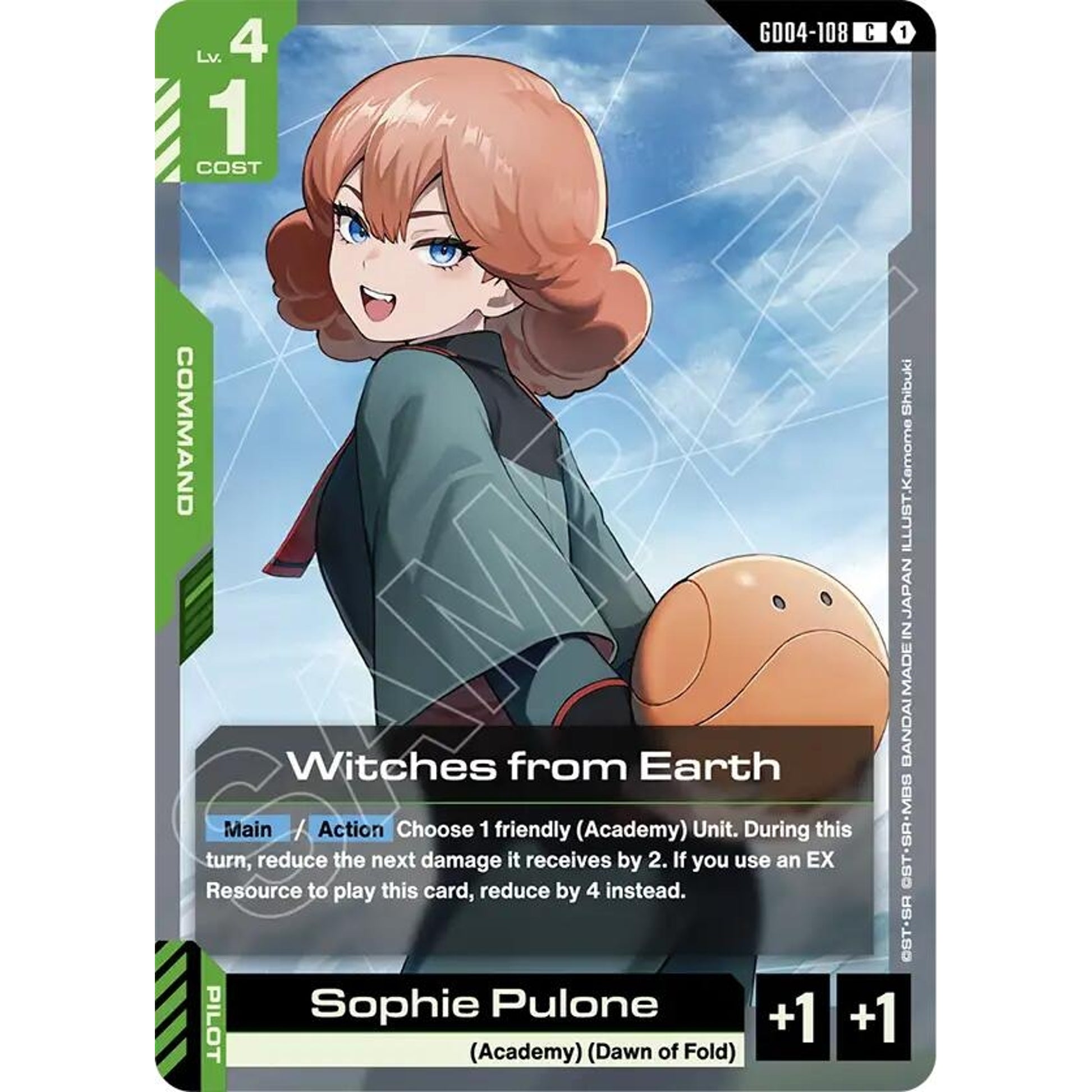 Image for Witches from Earth (GD04-108) (GD04) - Gundam Card Game