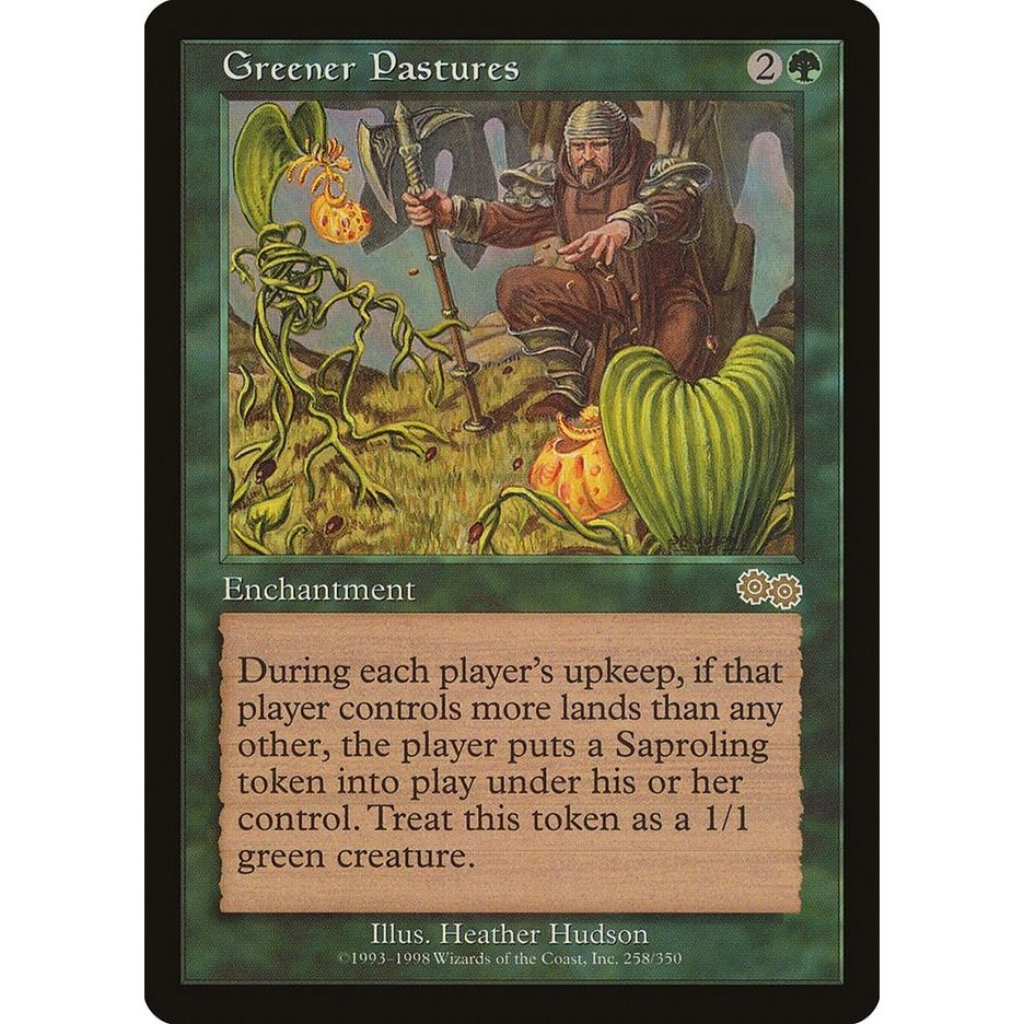 Image for Greener Pastures (258) (USG) - Magic: The Gathering
