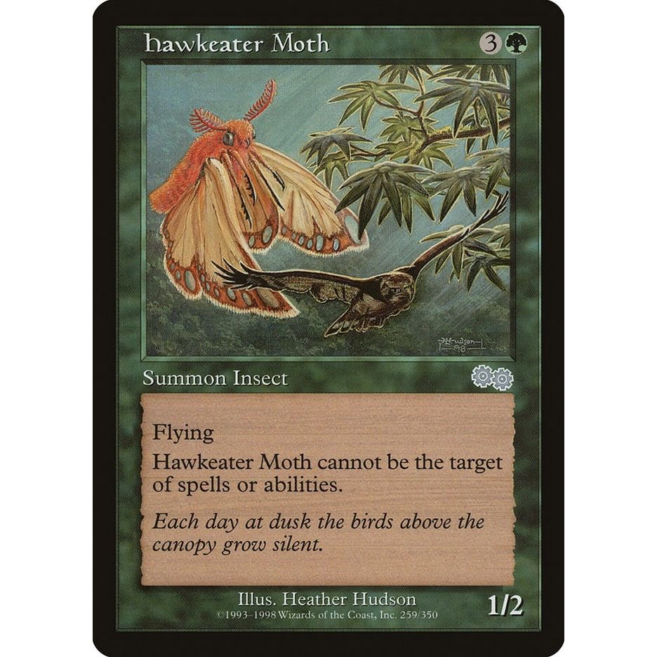 Image for Hawkeater Moth (259) (USG) - Magic: The Gathering