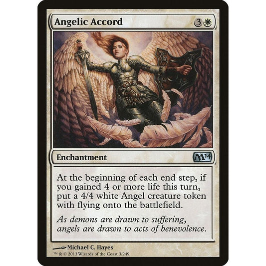 Image for Angelic Accord (3) (M14) - Magic: The Gathering