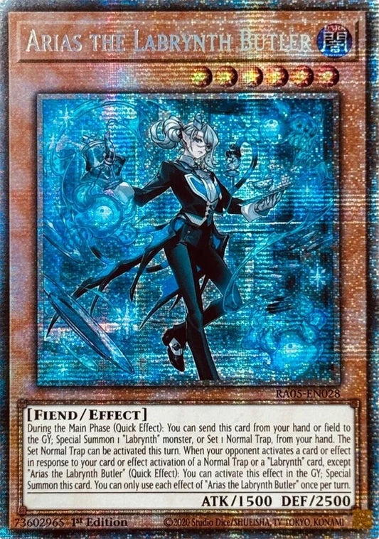 Image for Arias the Labrynth Butler (Starlight Rare) (RA05-EN028) (RA05) - YuGiOh