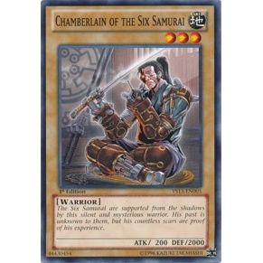 Image for Chamberlain of the Six Samurai (YS13-EN005) (YS13) - YuGiOh