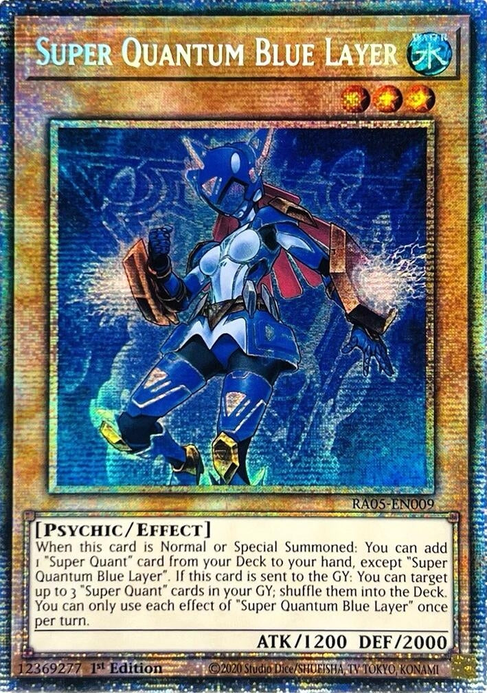 Image for Super Quantum Blue Layer (Starlight Rare) (RA05-EN009) (RA05) - YuGiOh