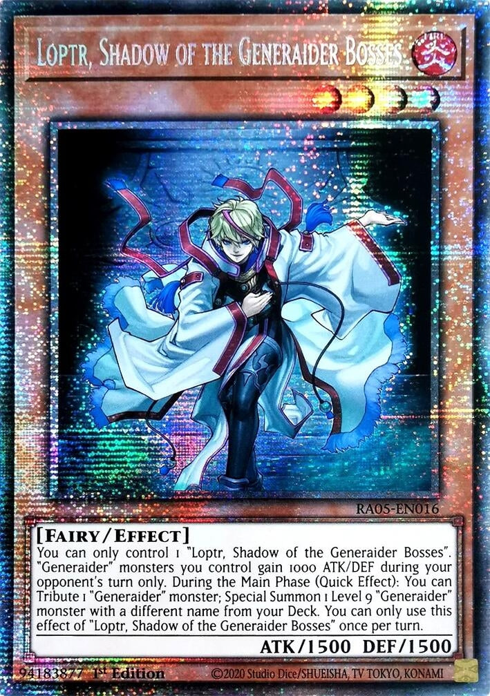 Image for Loptr, Shadow of the Generaider Bosses (Starlight Rare) (RA05-EN051) (RA05) - YuGiOh