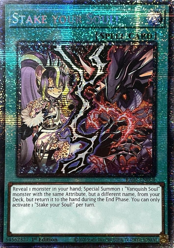 Image for Stake your Soul! (Starlight Rare) (RA05-EN069) (RA05) - YuGiOh
