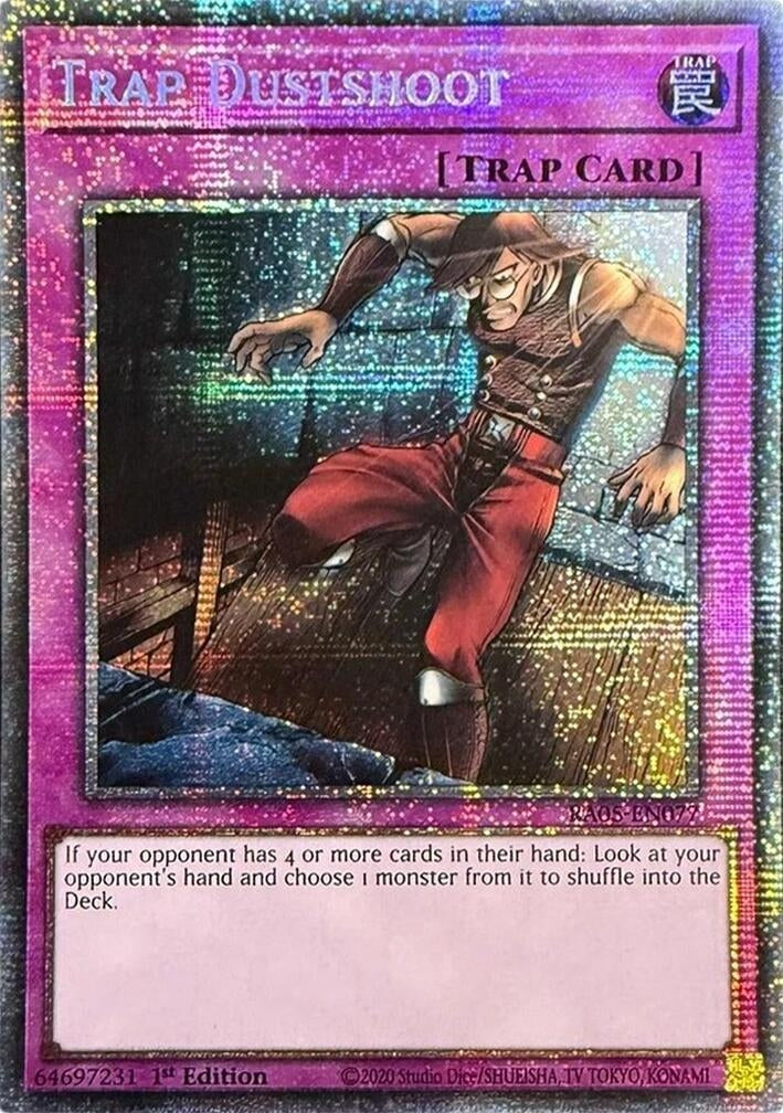 Image for Trap Dustshoot (Starlight Rare) (RA05-EN077) (RA05) - YuGiOh