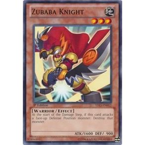 Image for Zubaba Knight (YS13-EN012) (YS13) - YuGiOh