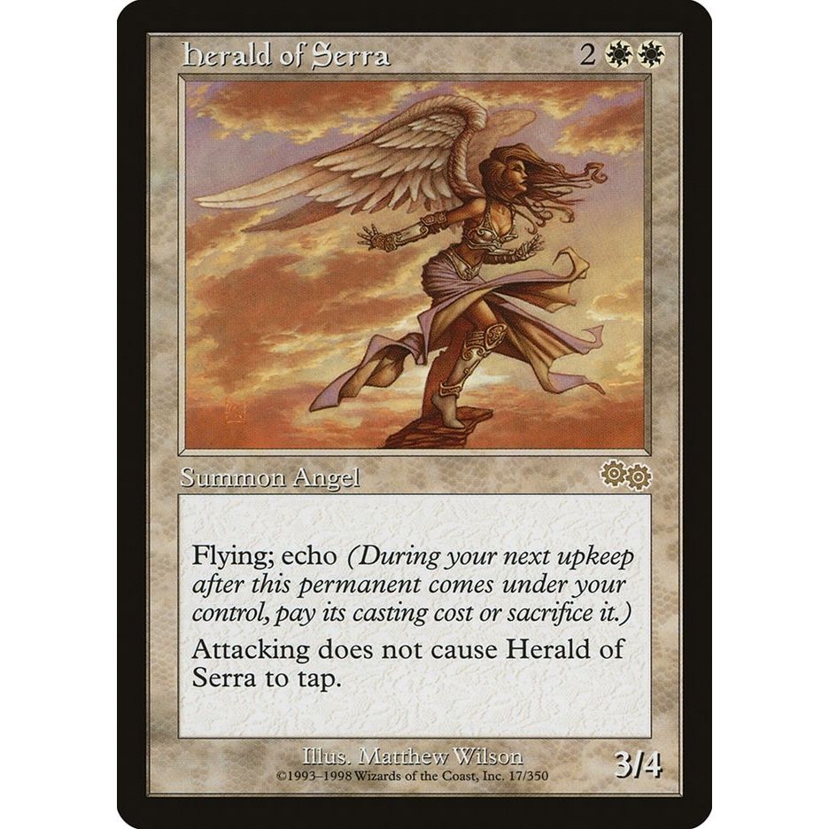 Image for Herald of Serra (17) (USG) - Magic: The Gathering