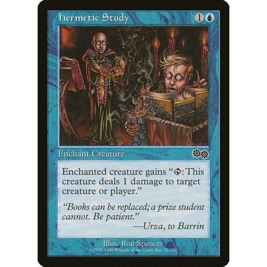 Image for Hermetic Study (78) (USG) - Magic: The Gathering
