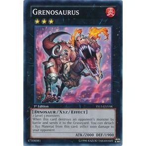 Image for Grenosaurus (YS13-ENV08) (YS13) - YuGiOh