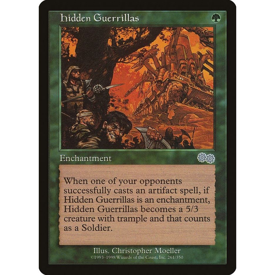 Image for Hidden Guerrillas (261) (USG) - Magic: The Gathering
