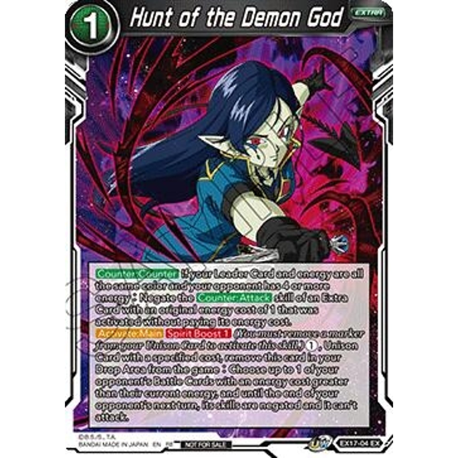 Image for Hunt of the Demon God (Deluxe Pack 2026 Vol.1) (EX17-04) (TPR) - Dragon Ball Super: Masters