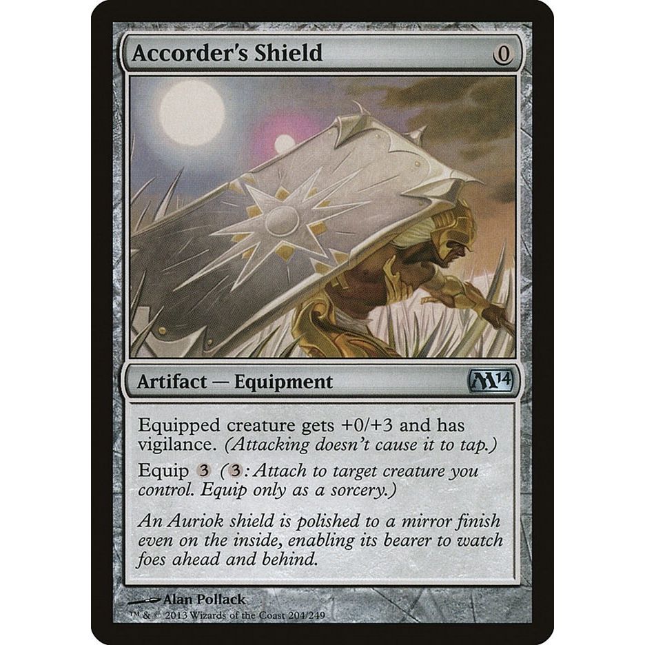 Image for Accorder's Shield (204) (M14) - Magic: The Gathering