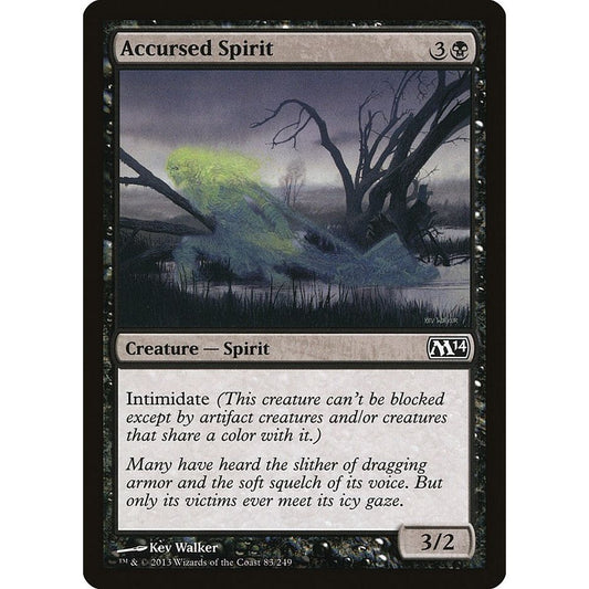 Image for Accursed Spirit (83) (M14) - Magic: The Gathering
