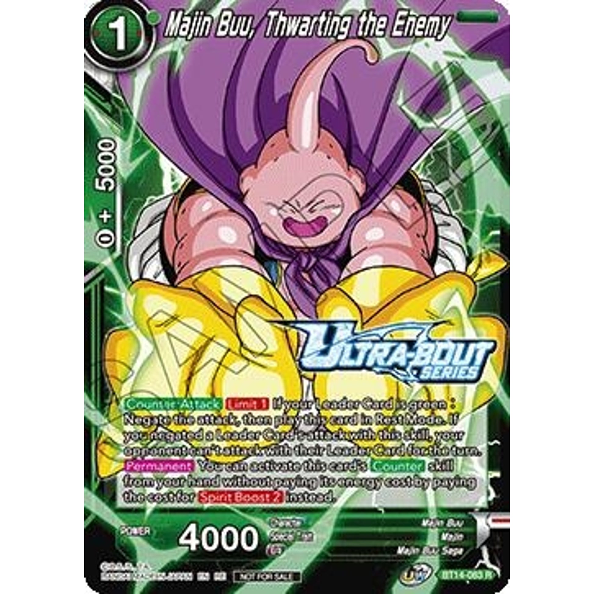 Image for Majin Buu, Thwarting the Enemy (Event Pack 18) (BT14-083) (TPR) - Dragon Ball Super: Masters
