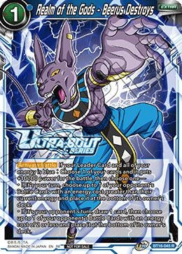 Image for Realm of the Gods - Beerus Destroys (Event Pack 18) (BT16-045) (TPR) - Dragon Ball Super: Masters