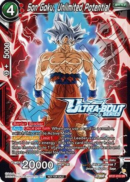 Image for Son Goku, Unlimited Potential (Event Pack 18) (BT27-019) (TPR) - Dragon Ball Super: Masters