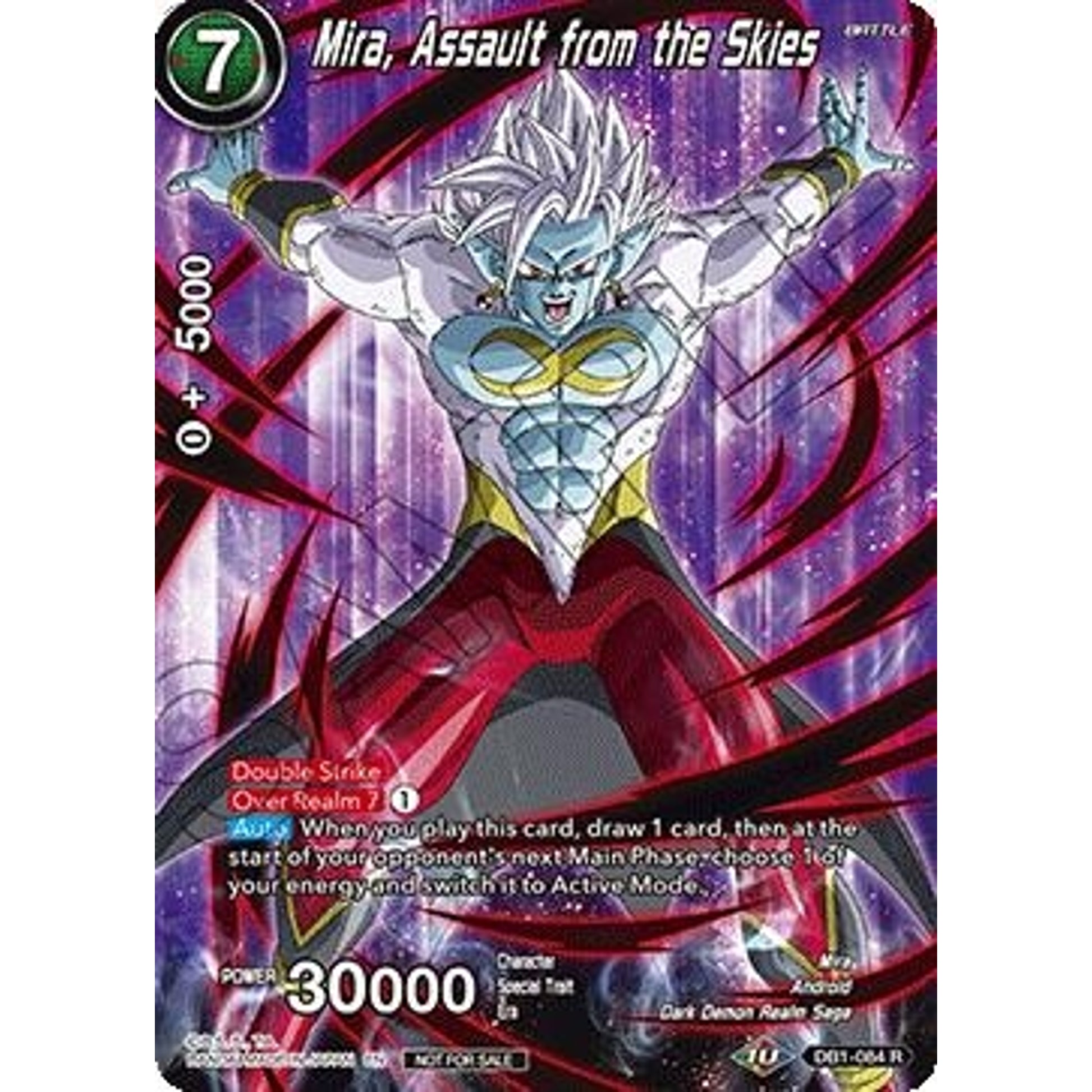 Image for Mira, Assault from the Skies (Premium Alt-Art Set 2026 Vol.1) (DB1-084) (TPR) - Dragon Ball Super: Masters