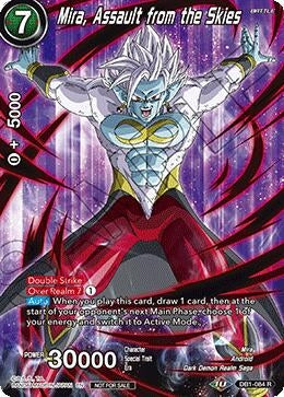 Image for Mira, Assault from the Skies (Premium Alt-Art Set 2026 Vol.1) (DB1-084) (TPR) - Dragon Ball Super: Masters