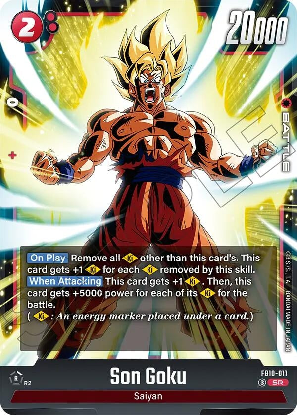 Image for Son Goku - FB10-011 (FB10-011) (FB10) - Dragon Ball Super: Fusion World