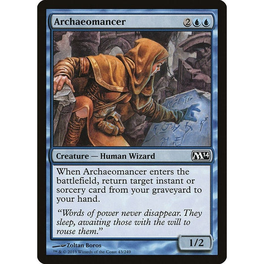 Image for Archaeomancer (43) (M14) - Magic: The Gathering