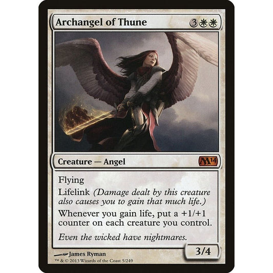 Image for Archangel of Thune (5) (M14) - Magic: The Gathering