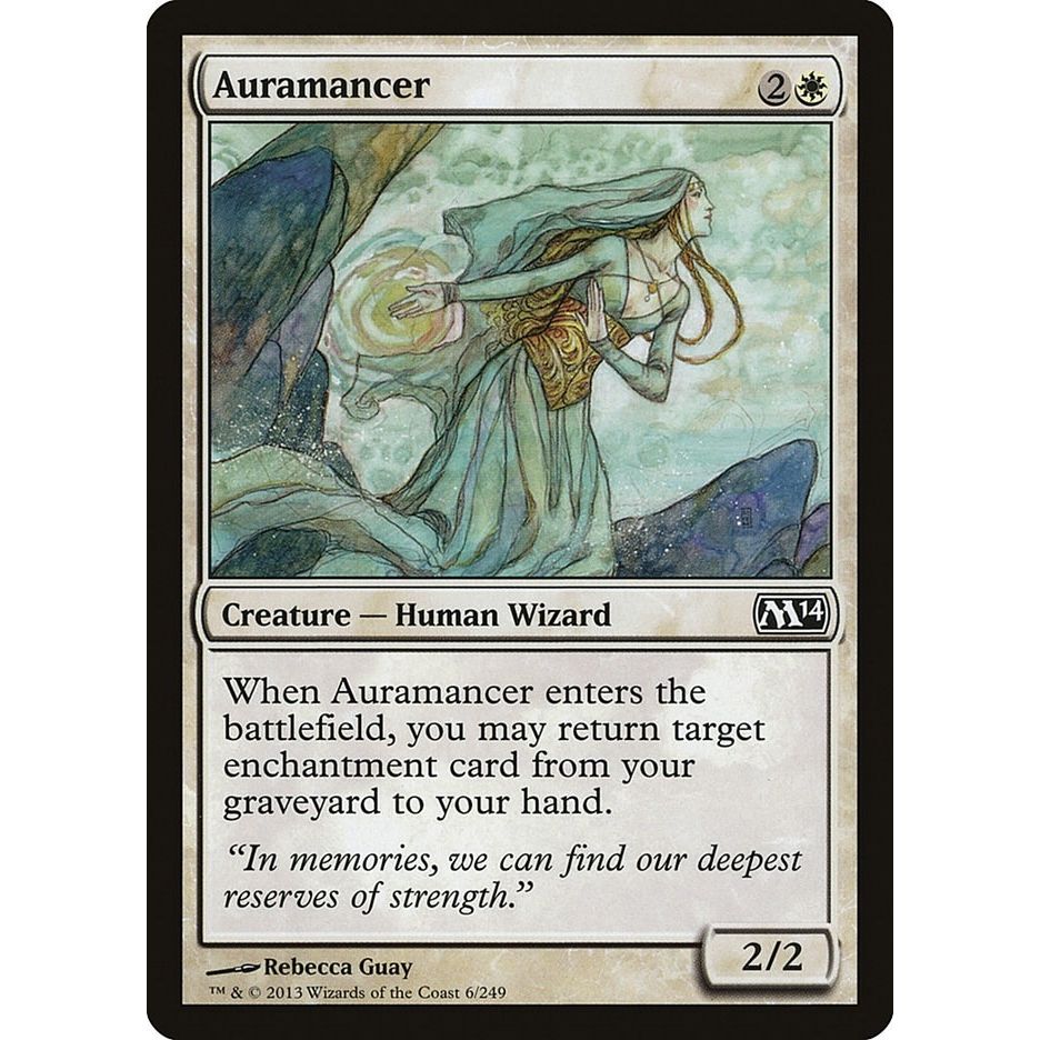 Image for Auramancer (6) (M14) - Magic: The Gathering