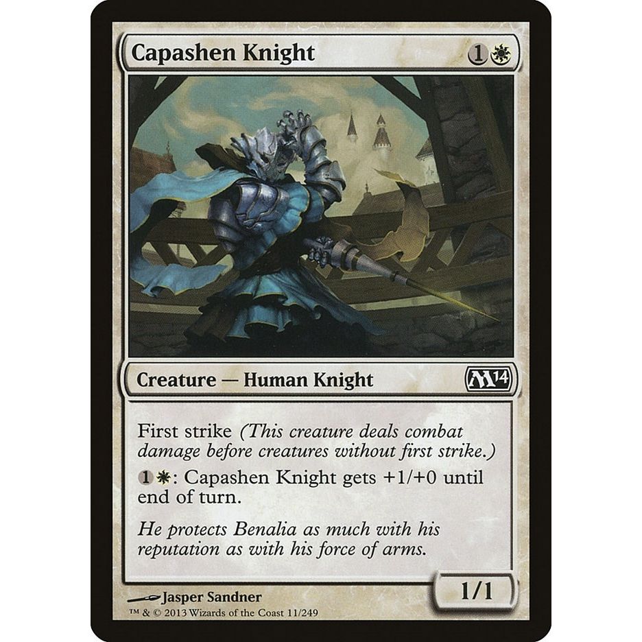 Image for Capashen Knight (11) (M14) - Magic: The Gathering