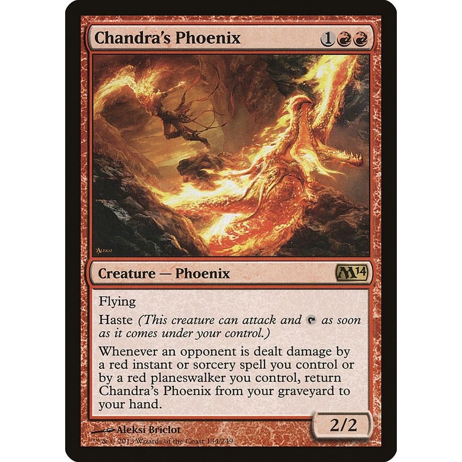 Image for Chandra's Phoenix (134) (M14) - Magic: The Gathering