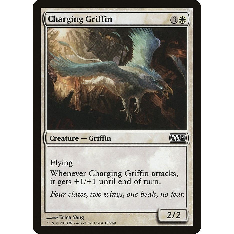 Image for Charging Griffin (13) (M14) - Magic: The Gathering