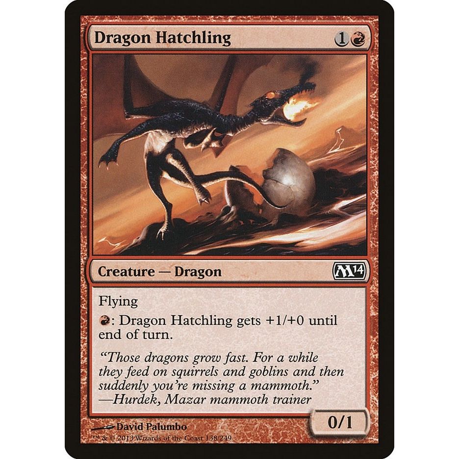 Image for Dragon Hatchling (138) (M14) - Magic: The Gathering