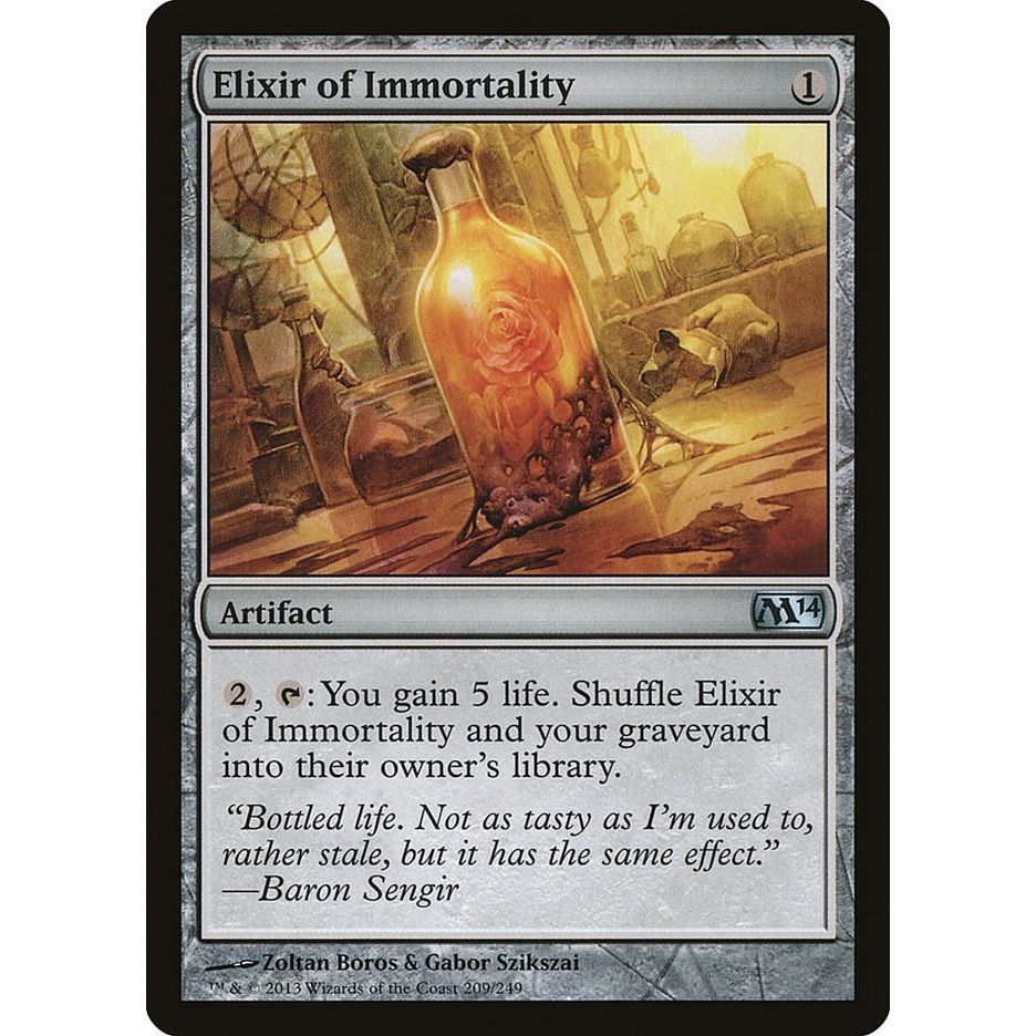 Image for Elixir of Immortality (209) (M14) - Magic: The Gathering