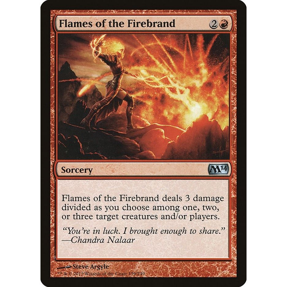 Image for Flames of the Firebrand (139) (M14) - Magic: The Gathering