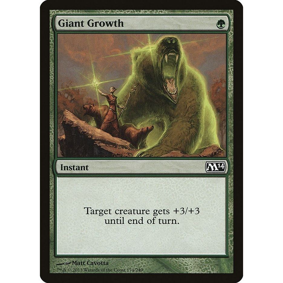 Image for Giant Growth (174) (M14) - Magic: The Gathering