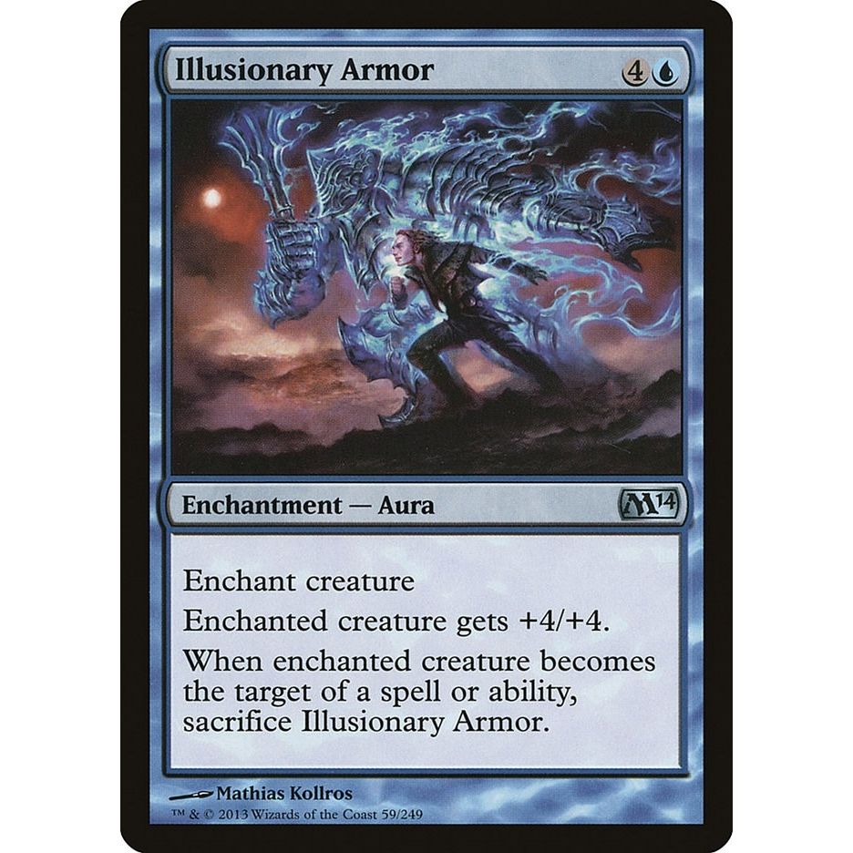 Image for Illusionary Armor (59) (M14) - Magic: The Gathering
