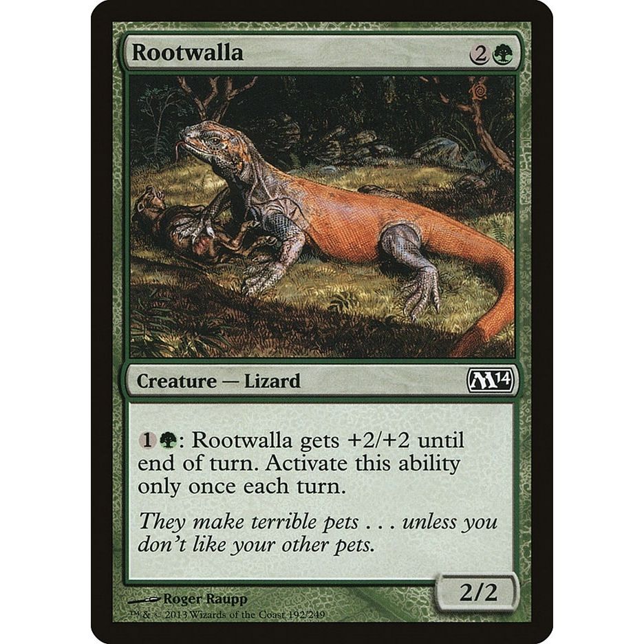 Image for Rootwalla (192) (M14) - Magic: The Gathering
