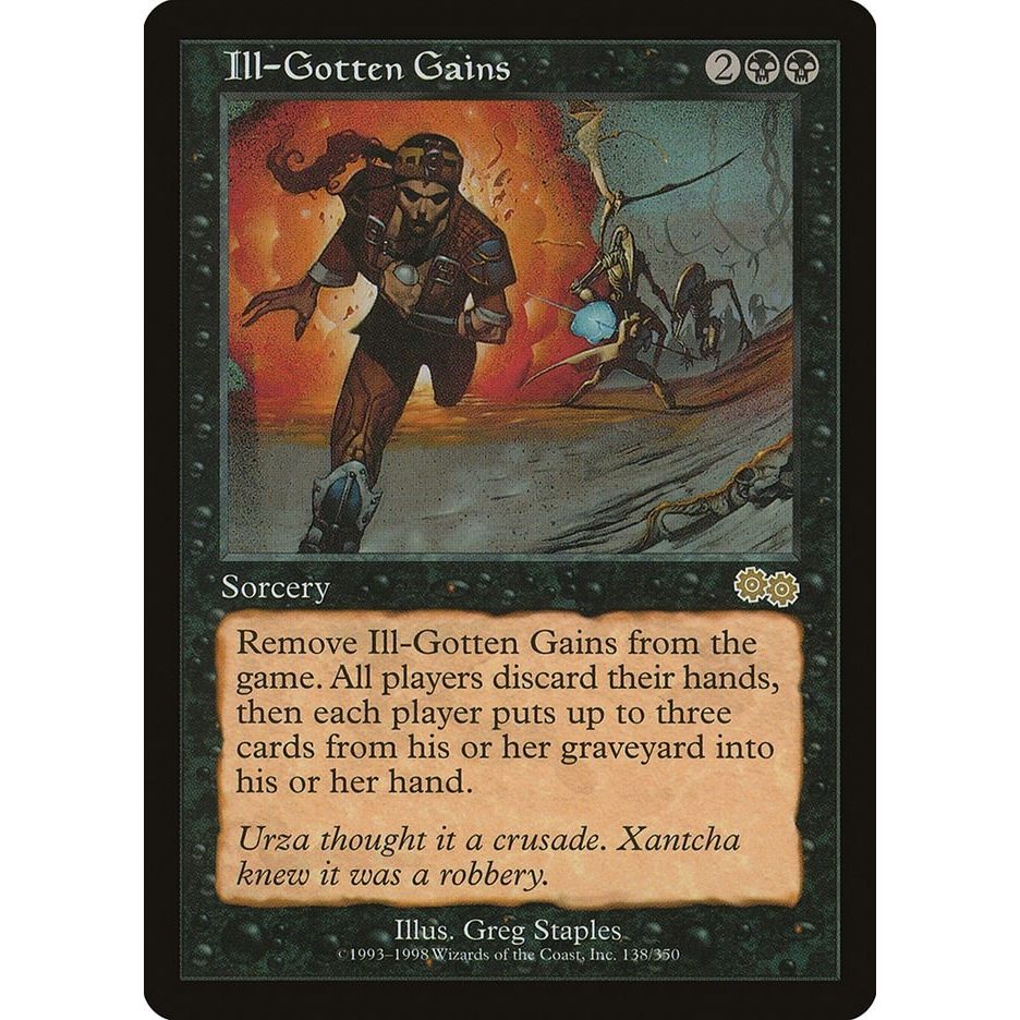Image for Ill-Gotten Gains (138) (USG) - Magic: The Gathering