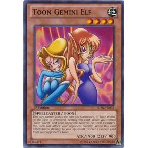 Image for Toon Gemini Elf (BP02-EN033) (BP02) - YuGiOh