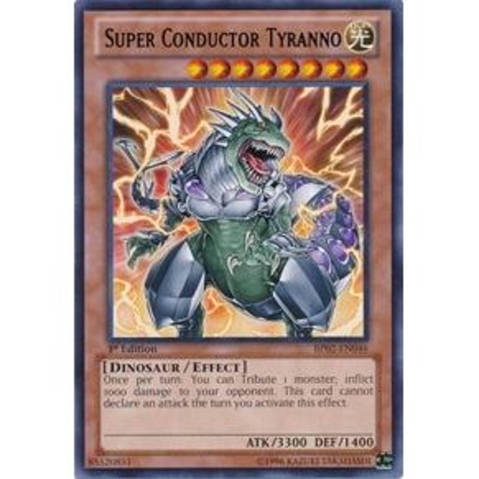 Image for Super Conductor Tyranno (BP02-EN046) (BP02) - YuGiOh