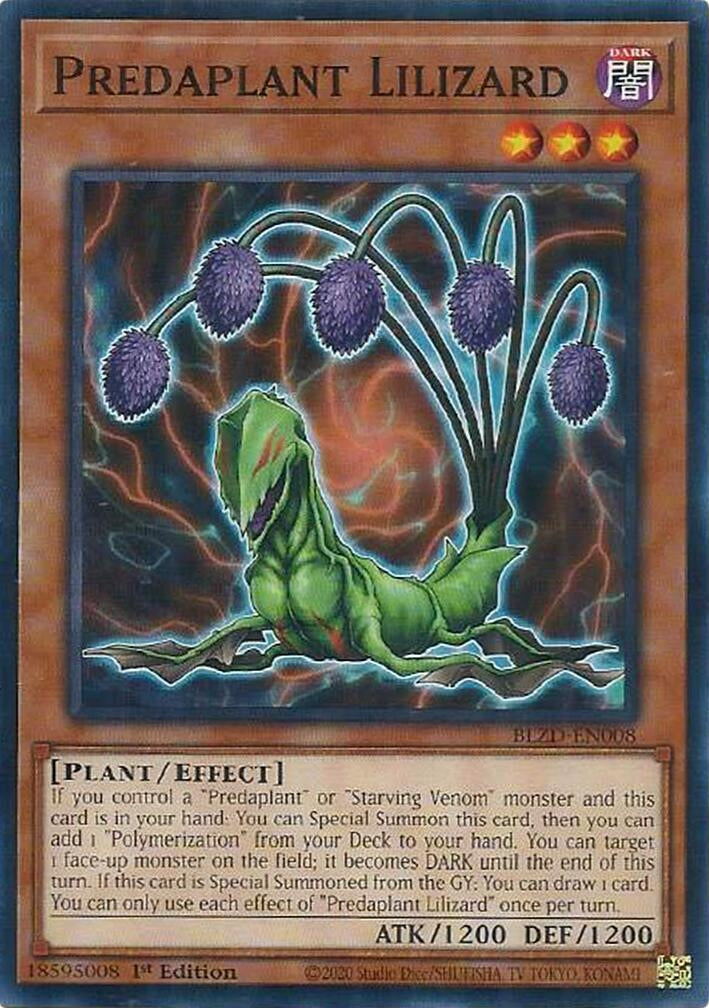 Image for Predaplant Lilizard (BLZD-EN008) (BLZD) - YuGiOh